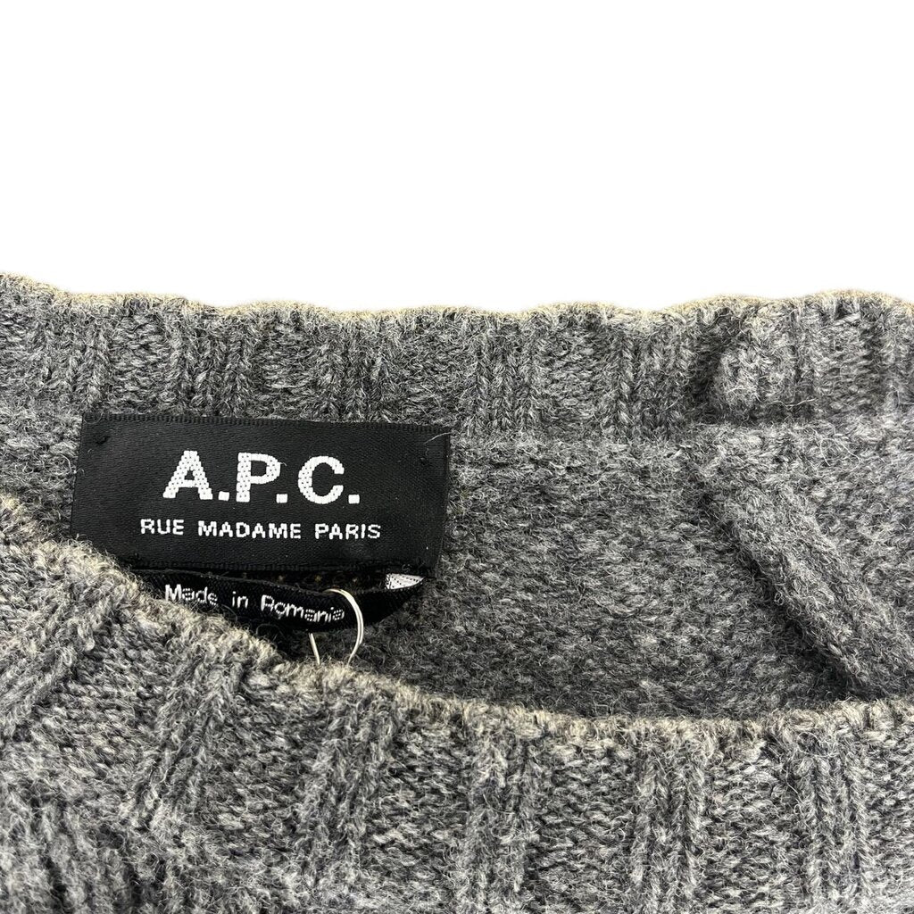 APC Scallop Collar Lambswool Sweater