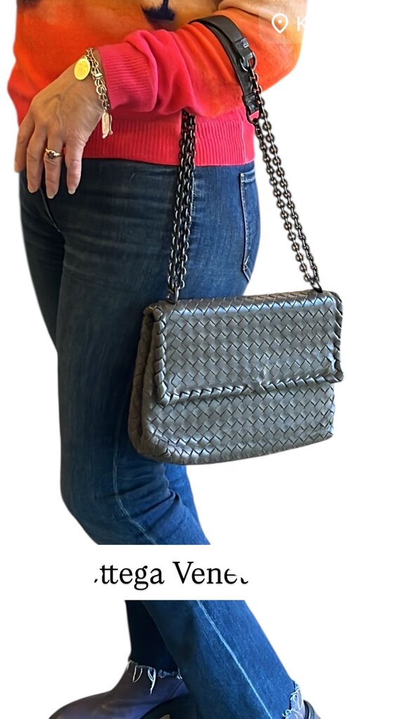 Bottega Veneta Nappa Intrecciato Olimpia Bag, MSRP $2790