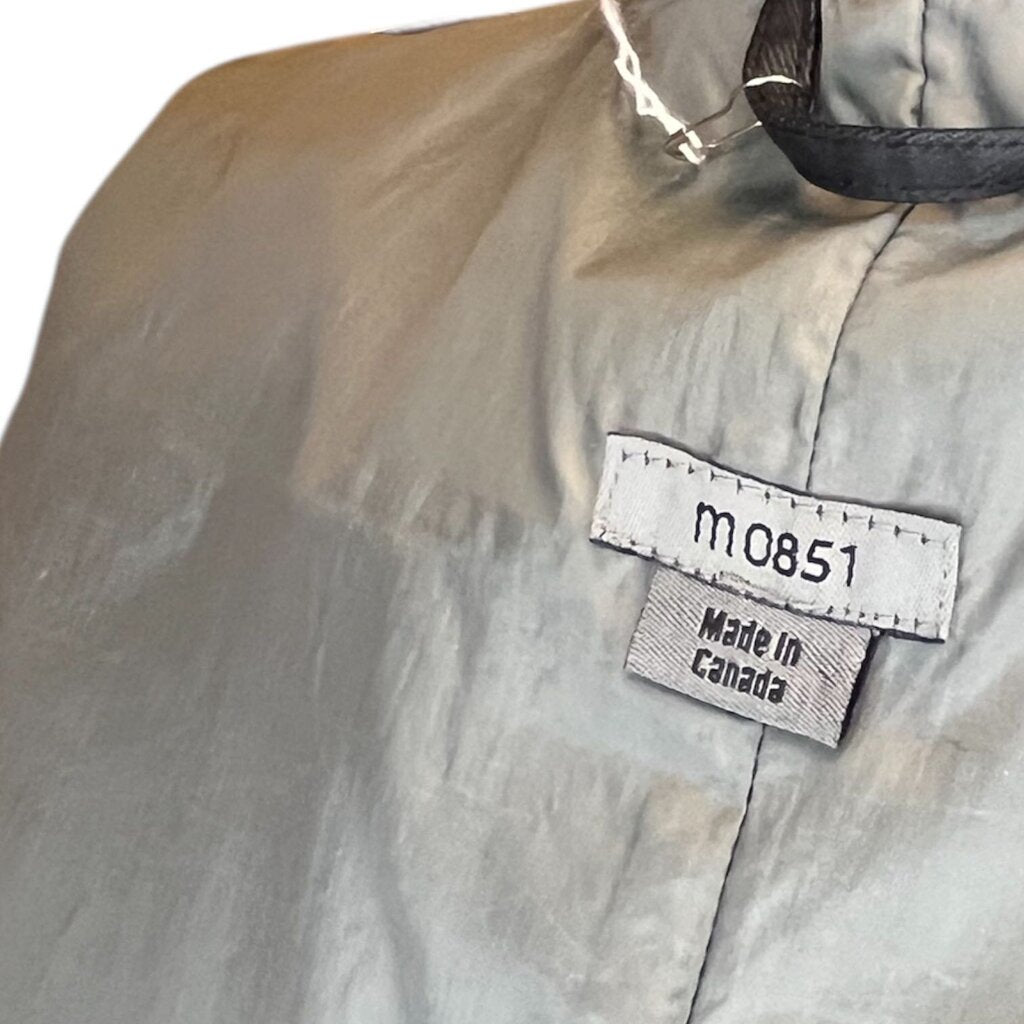M0851 Long Waxed Raincoat
