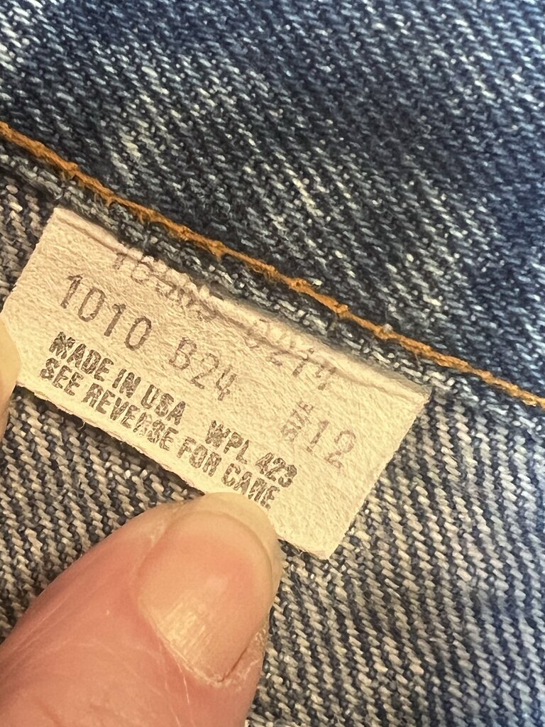 Levi's Vintage American Made Jeans