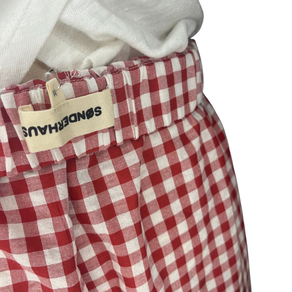 Sonderhaus Gingham Cotton Pant