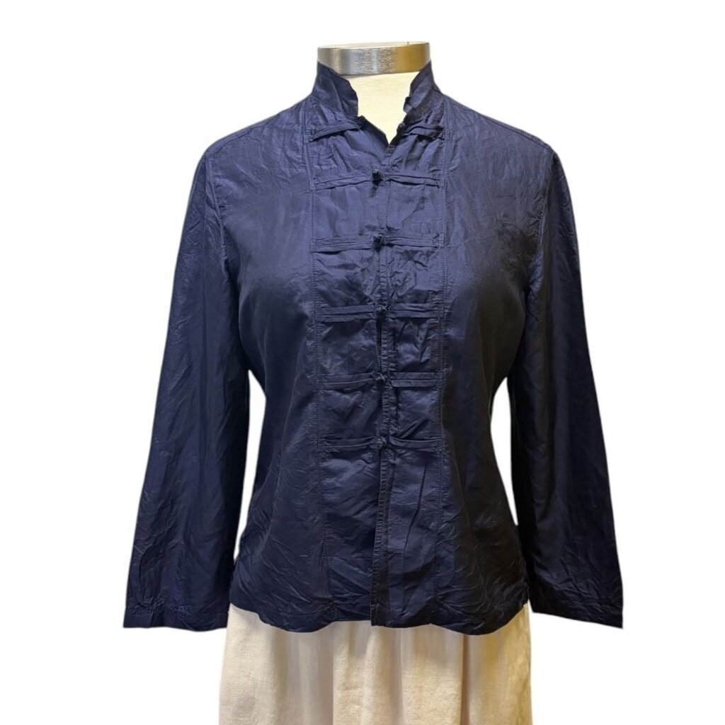 Dosa Silk Mandarin Jacket