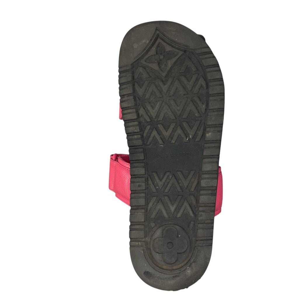 Louis Vuitton Leather Slides