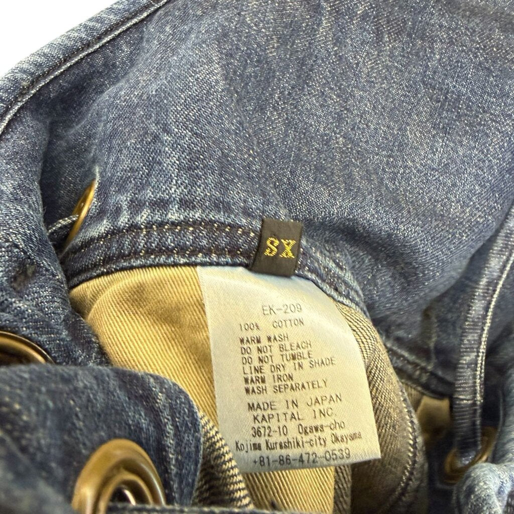 Kapital Eyelet Denim Jumpsuit