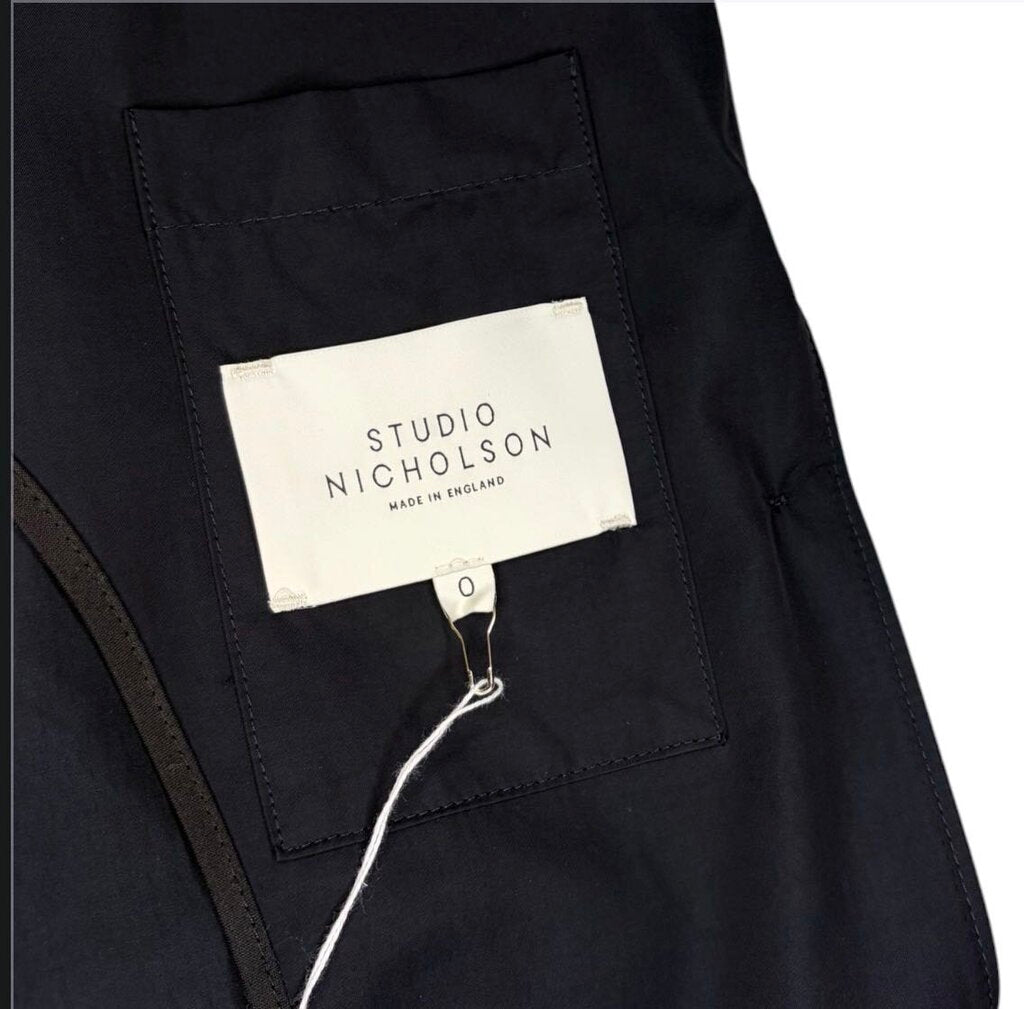 Studio Nicholson Oversized Cotton Blend Blazer