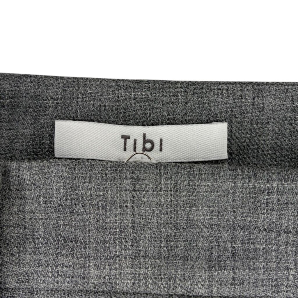 Tibi Techy Bonded Wool Wrap Skirt, New, MSPR $775