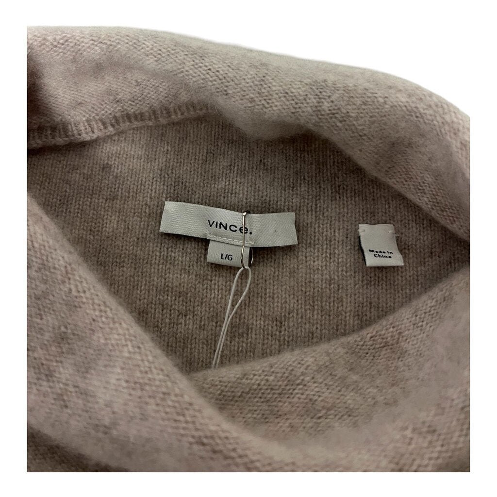 Vince Mock Neck Cashmere Sweater