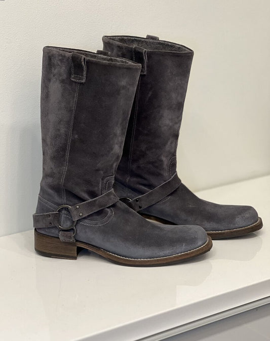 Brunello Cucinelli Slouchy Suede Boots