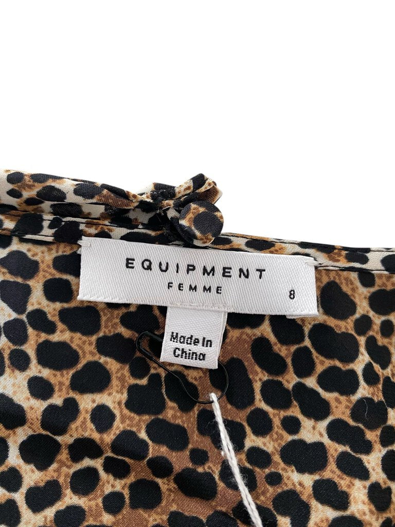 Equipment Animal Print Midi Dress, New, Online