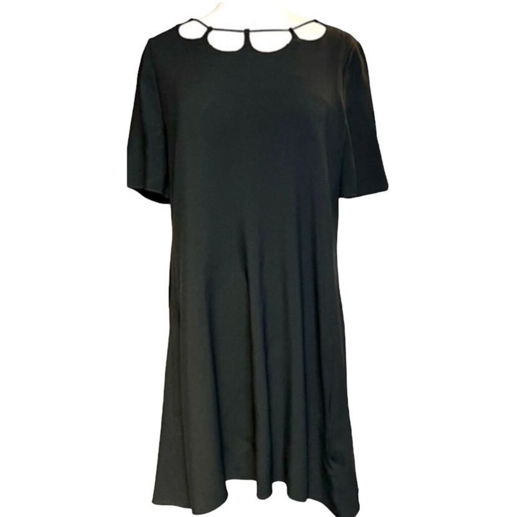 Chloe Short Sleeved Shift Dress w/Pockets