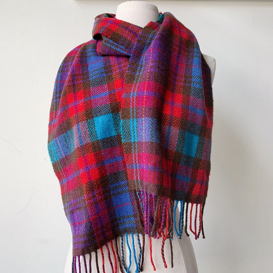 AVOCA Wool Plaid Scarf