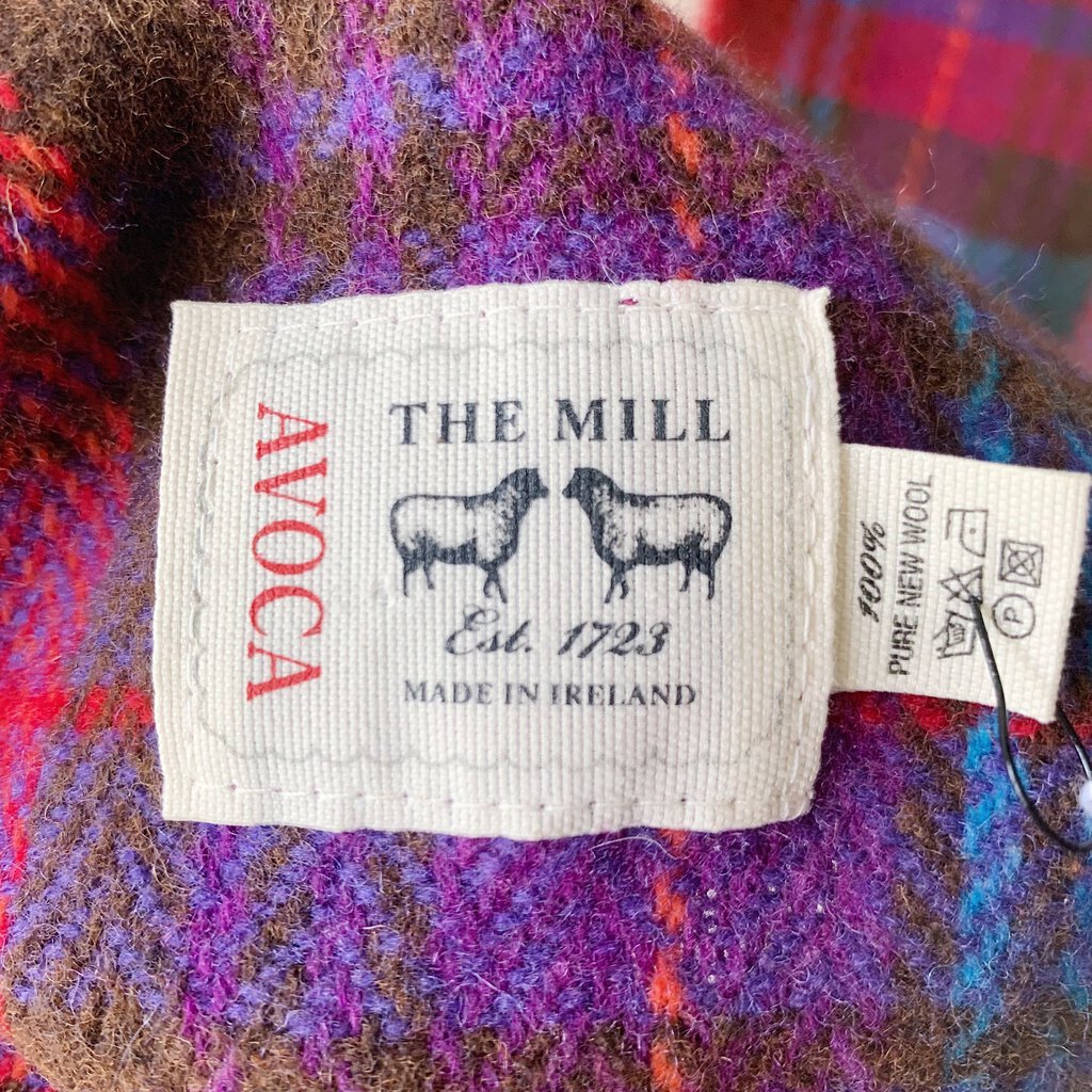 AVOCA Wool Plaid Scarf