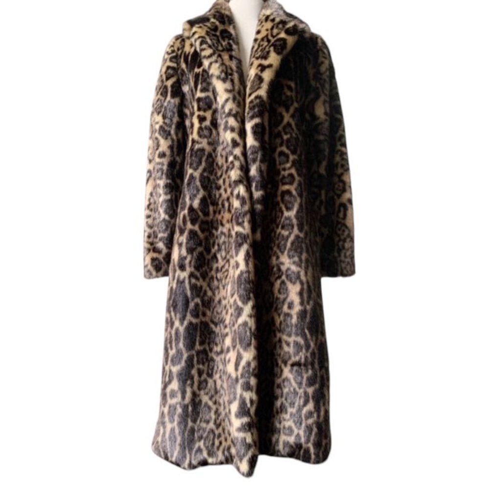 Nili Lotan Leopard Marvin Coat, New MSRP $1695