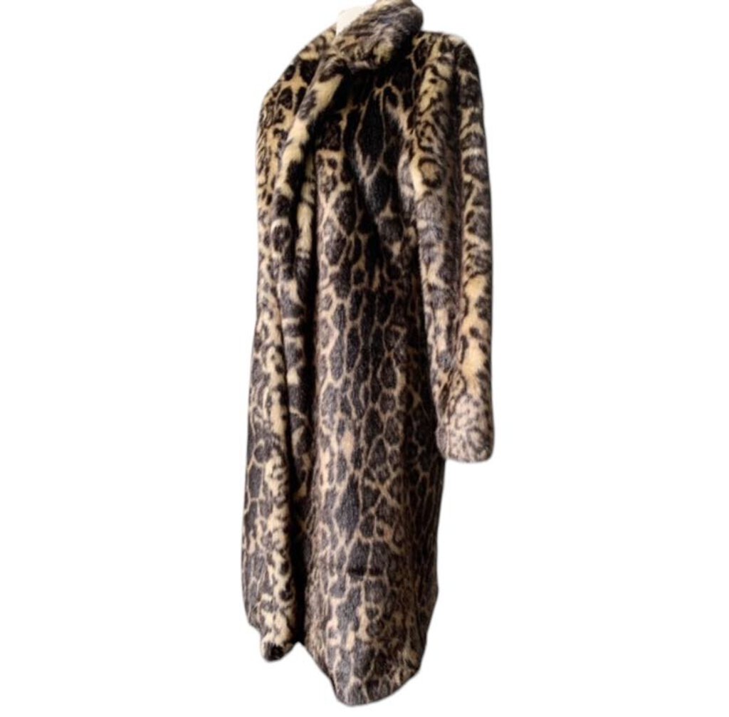 Nili Lotan Leopard Marvin Coat, New MSRP $1695