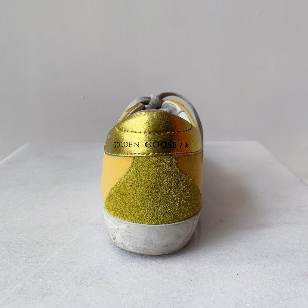 Golden Goose Leather/Fabric Sneakers