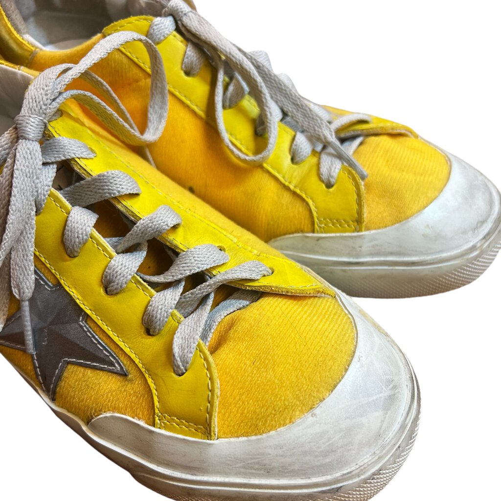 Golden Goose Leather/Fabric Sneakers