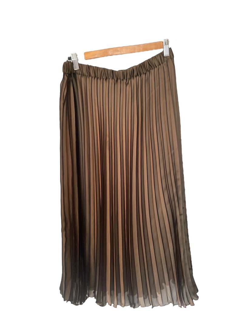 Yoshi Kondo Pleated Midi Skirt