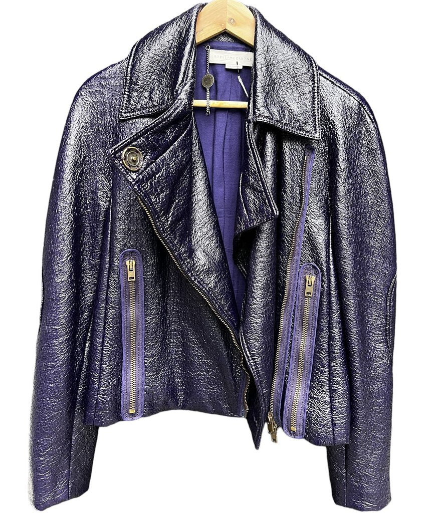 Stella McCartney Vegan Leather Moto Jacket