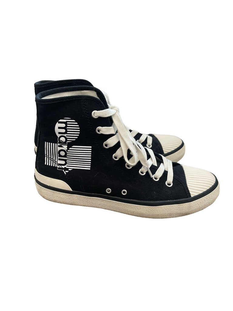 Isabel Marant Logo High Top Sneakers