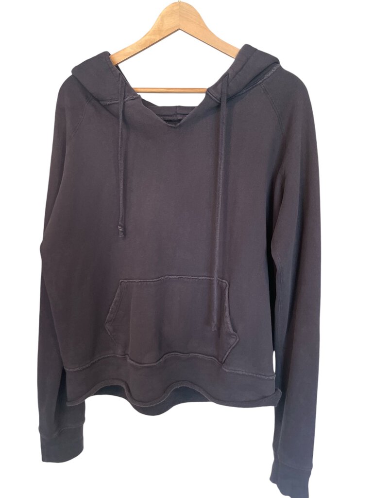 Nili Lotan Distressed Hoody Sweatshirt