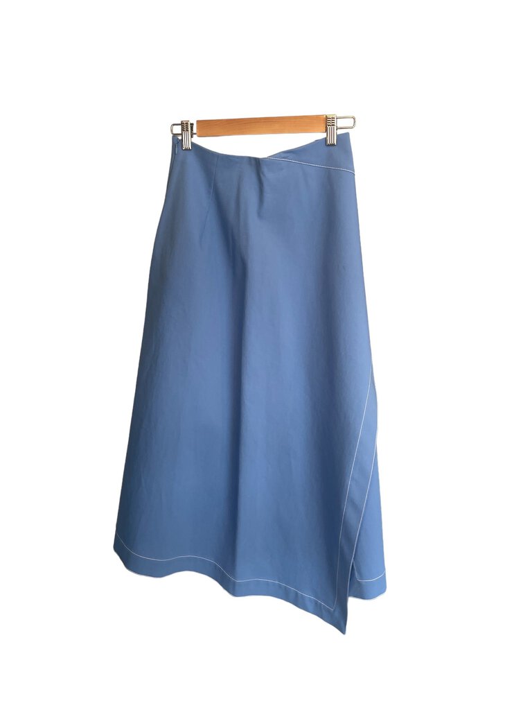 Rosetta Getty Asymmetrical Skirt