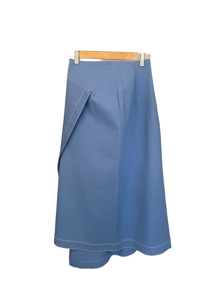 Rosetta Getty Asymmetrical Skirt