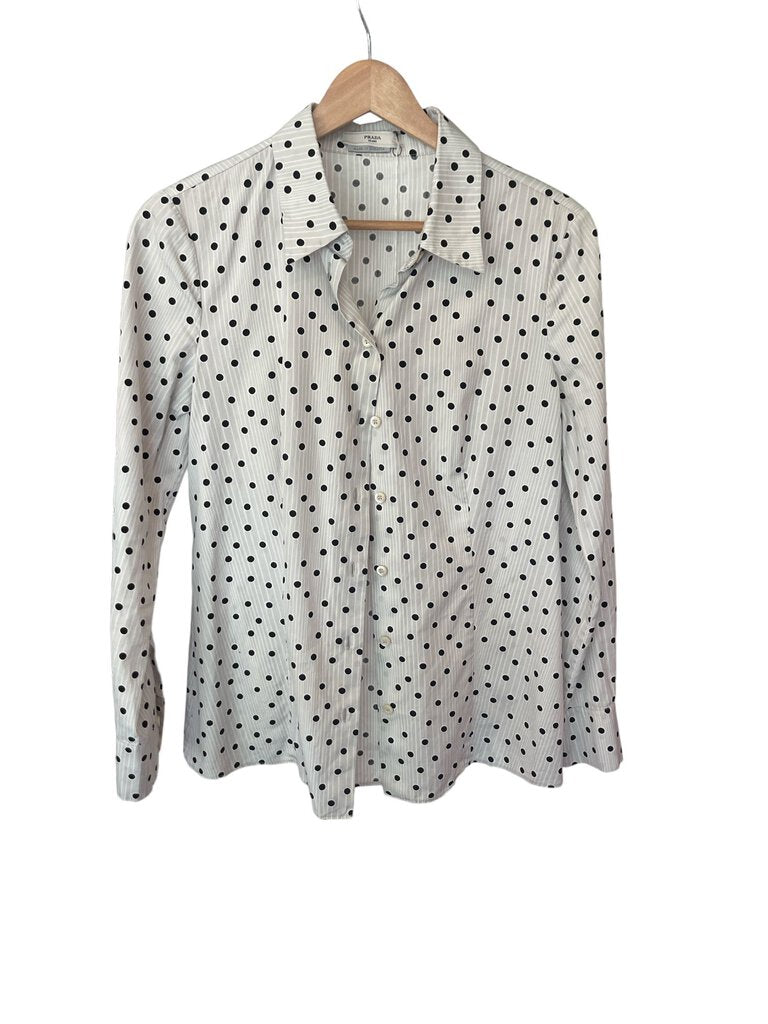 Prada Polkadot Shirt