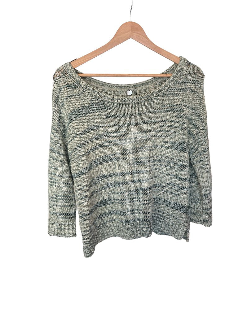 Margaret O'Leary Cotton Cropped Sweater