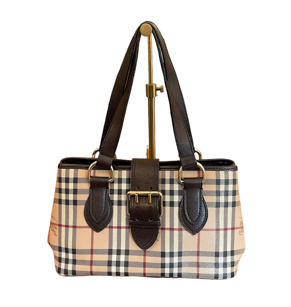 Burberry Haymarket Eden Handbag