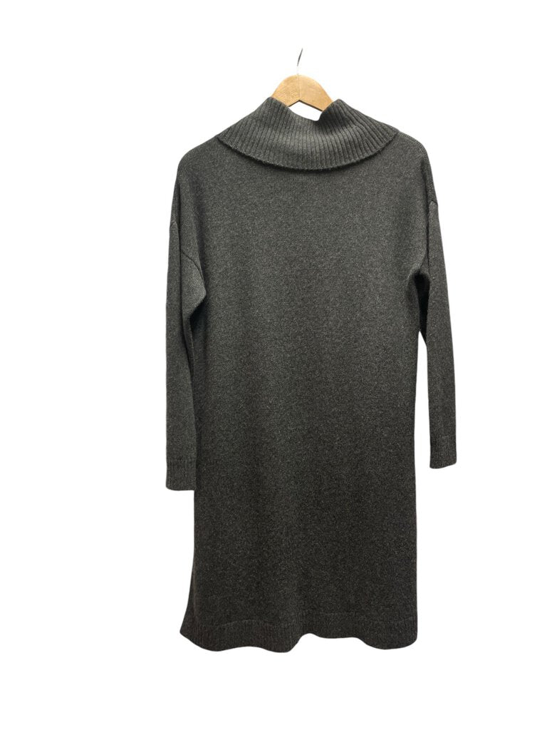 The Fisher Project Cashmere Turtleneck Long Split Front Sweater