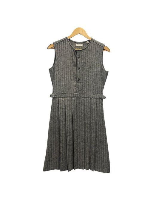 Billy Reid Herringbone Box Pleat Dress