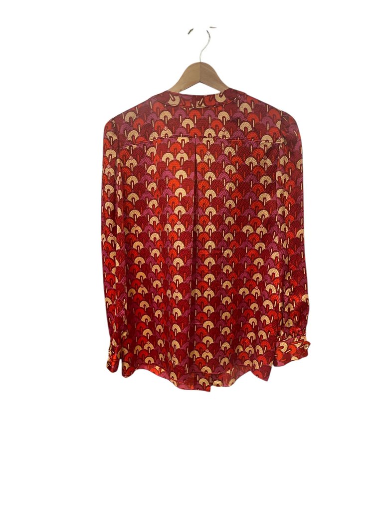 Tory Burch Silk Print Blouse