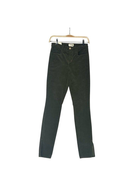 The L'Agence Velvet High Rise Jeans offer a luxurious take on classic denim with soft velvet fabric and a flattering high-rise fit. Their sleek, slim silhouette provides a sophisticated and comfortable option for day-to-night wear.