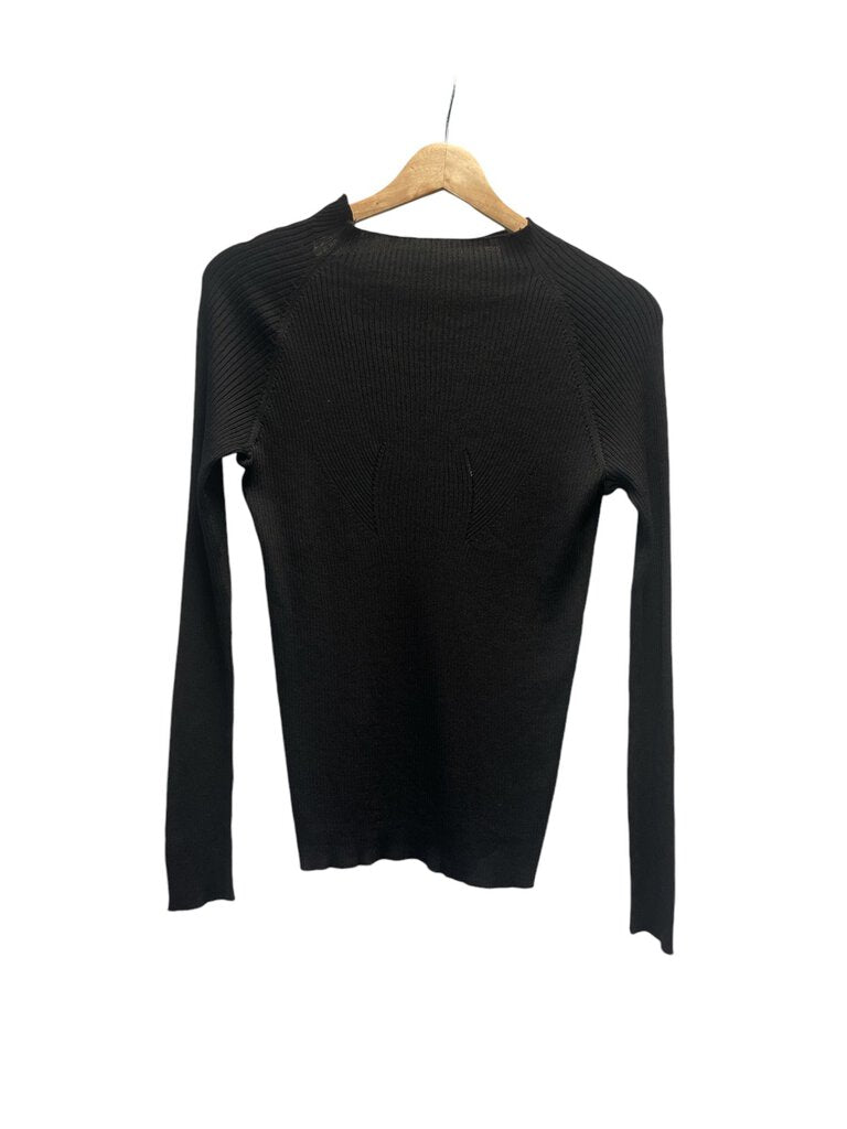 Kallmeyer Split Neck Stretch Knit Turtleneck Sweater