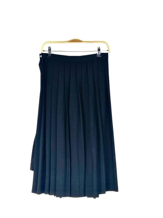 The Acne Pleated Midi Skirt is a chic and versatile staple, featuring crisp pleats that create elegant movement and flow. Its midi length and minimalist design make it perfect for dressing up or down, easily transitioning from day to night.