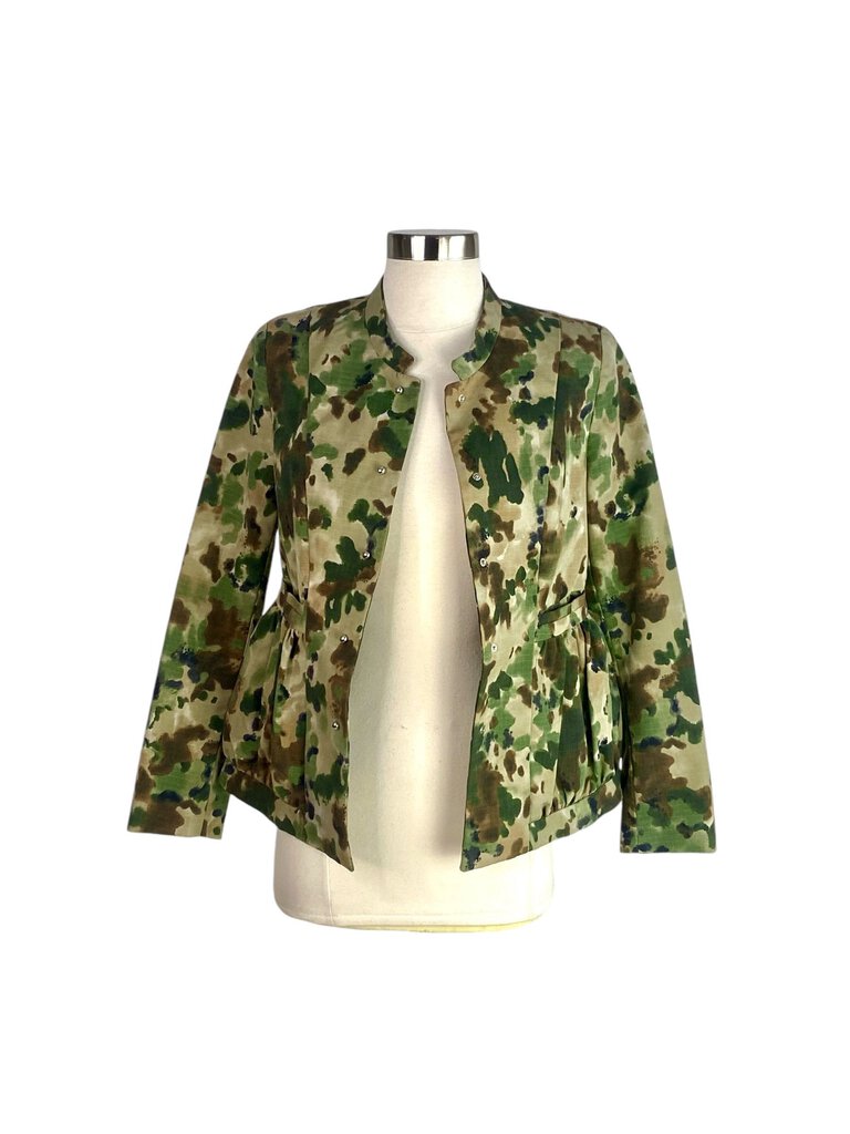 Rachel Comey Brushed Cotton Camo Jacket