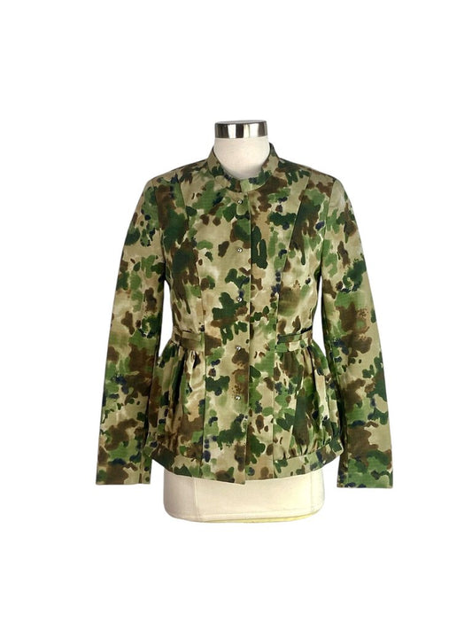 Rachel Comey Brushed Cotton Camo Jacket