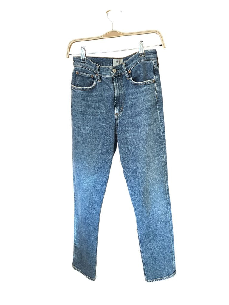 Agolde Straight Cut Denim Jean