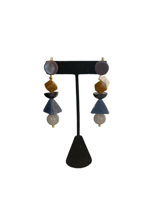 Boutique Geometric Drop Earrings