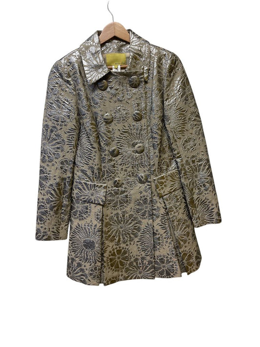 Tevrow+Chase Brocade Car Coat