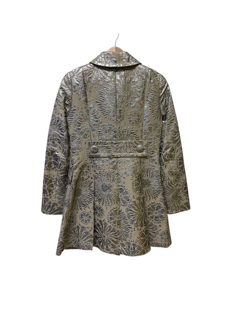 Tevrow+Chase Brocade Car Coat