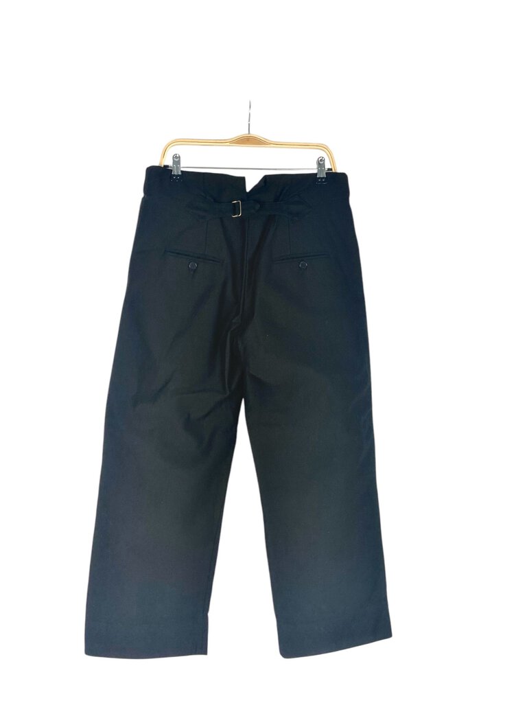 The Caron Callahan Wide Leg Chinos are a modern take on classic trousers, featuring a relaxed fit and chic wide legs that offer both comfort and style. Crafted from high-quality materials, these chinos are versatile enough to dress up or down, making them a staple for any wardrobe.