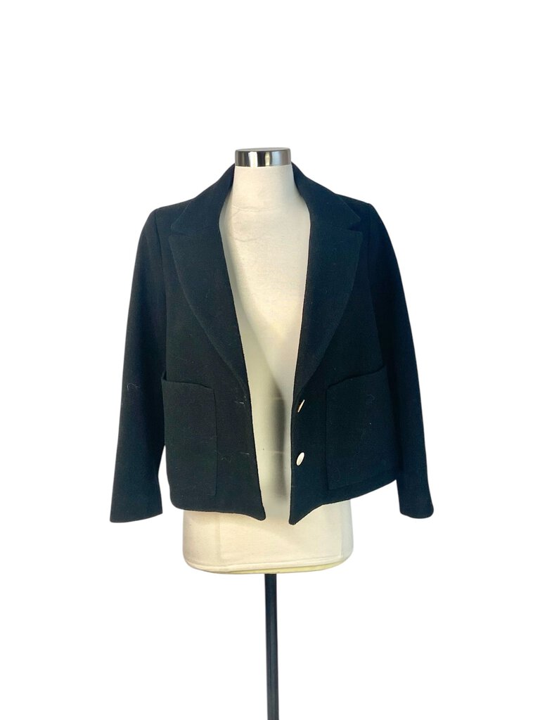 Rachel Comey Fleece Lined Cropped Wool Jacket