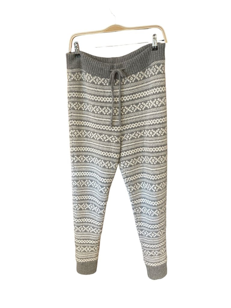 Club Monaco Fair Isle Cashmere Joggers