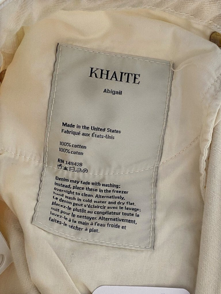 Khaite 'Abigail' Jeans, NEW