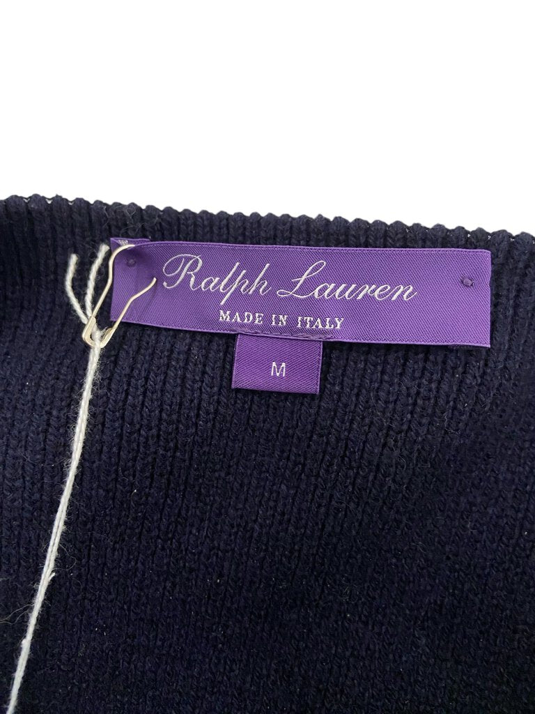 Ralph Lauren Wool+Cashmere Purple Label Bell Sleeve Sweater