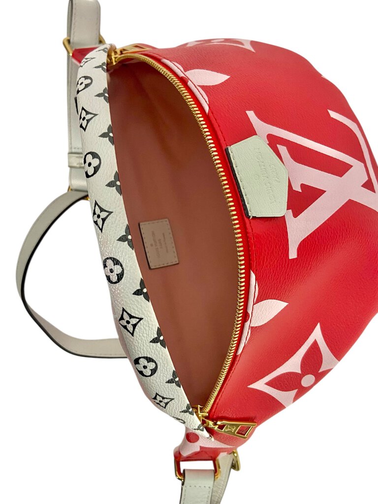 Louis Vuitton Rouge Monogram Giant Bum Bag
