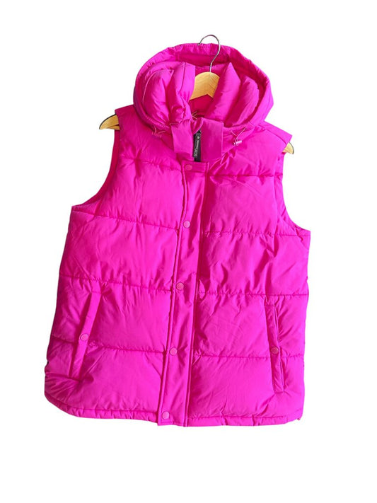 BCBG Hooded Puffer Vest