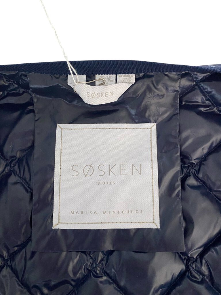 Sosken Snap Front Puffer Jacket