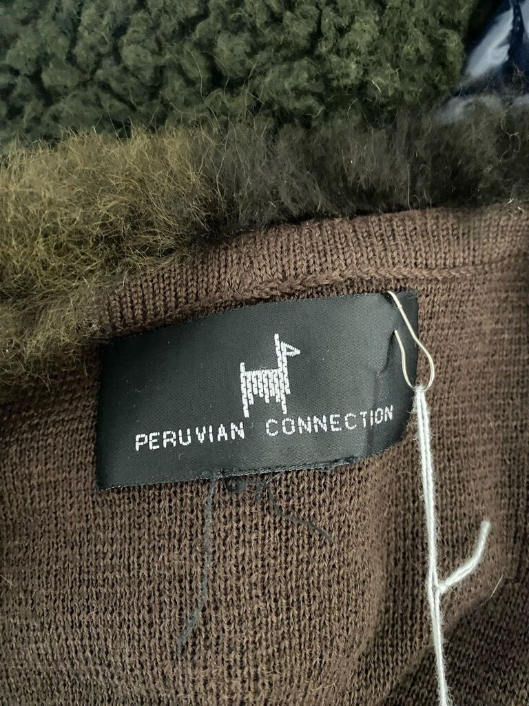 Peruvian Connection Wool Cape With Baby Alpaca Boarder